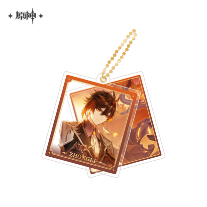 [Official Merchandise] Genshin Impact Theme Series Character Double-Sided Acrylic Keychains