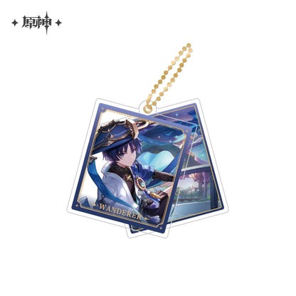 [Official Merchandise] Genshin Impact Theme Series Character Double-Sided Acrylic Keychains