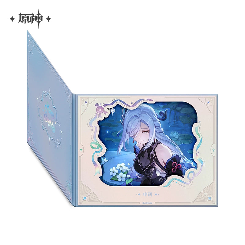 [Pre-Order] Birthday Series Flip-Page Lattice Window Shikishi 2025 | Genshin Impact (Nov 2025)