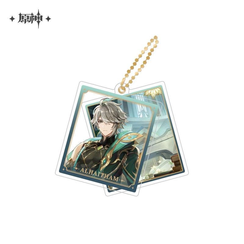 [Official Merchandise] Genshin Impact Theme Series Character Double-Sided Acrylic Keychains