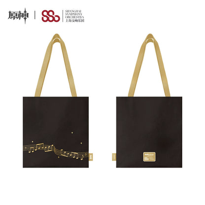 [Official Merchandise] Genshin Concert 2021 Symphony Into A Dream: Shanghai Symphony Orchestra Collaboration - Venti Metal Badge & Canvas Bag