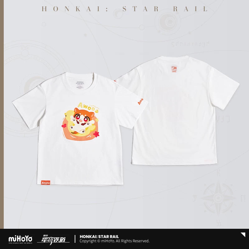 [Pre-Order] The Awooo Series Short Sleeve T-Shirt | Honkai: Star Rail (Within 200 Days)