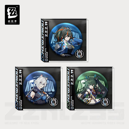 [Pre-Order] Illustration Series Tinplate Badges Criminal Investigation Team | Zenless Zone Zero (Dec 2024)