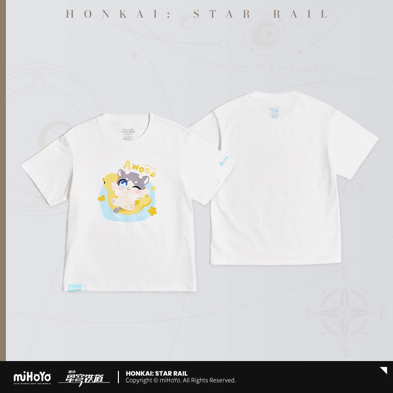 [Pre-Order] The Awooo Series Short Sleeve T-Shirt | Honkai: Star Rail (Within 200 Days)