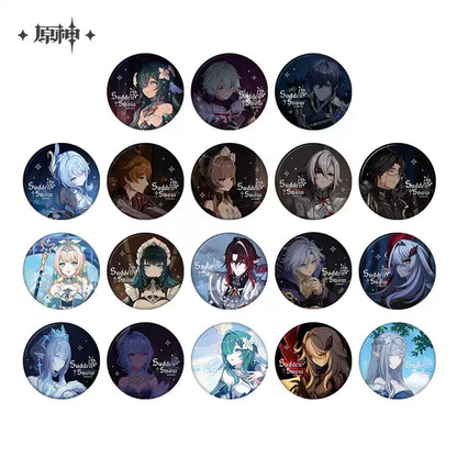 [Pre-Order] Sudden Snow Series Merchandise Badge Blind Box | Genshin Impact (Jan 2027)