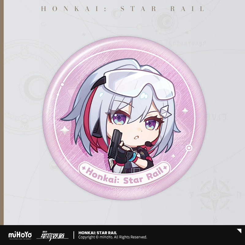 [Pre-Order] Nameless Medal Series Tinplate Badge | Honkai: Star Rail (Within 200 Days)