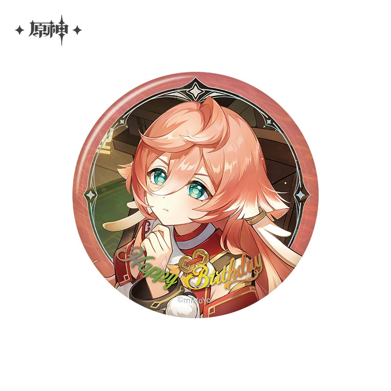 [Pre-Order] Birthday Series Character Badges 2025 Vol.2 | Genshin Impact (May 2026)