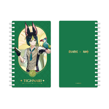 [Official Merchandise] Forest Adventure Series: Single Sheet Clip & Notebook & Shikishi & Badge | M&G Stationery X Genshin Impact