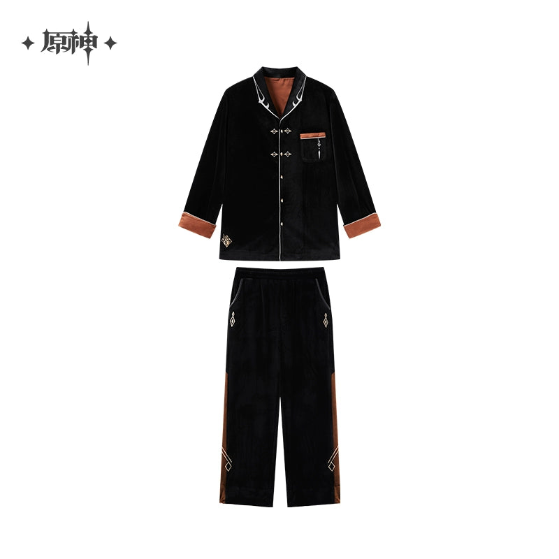 [Pre-Order] Zhongli Theme Impression Series Velvet Pajamas Set | Genshin Impact (Jan 2025)