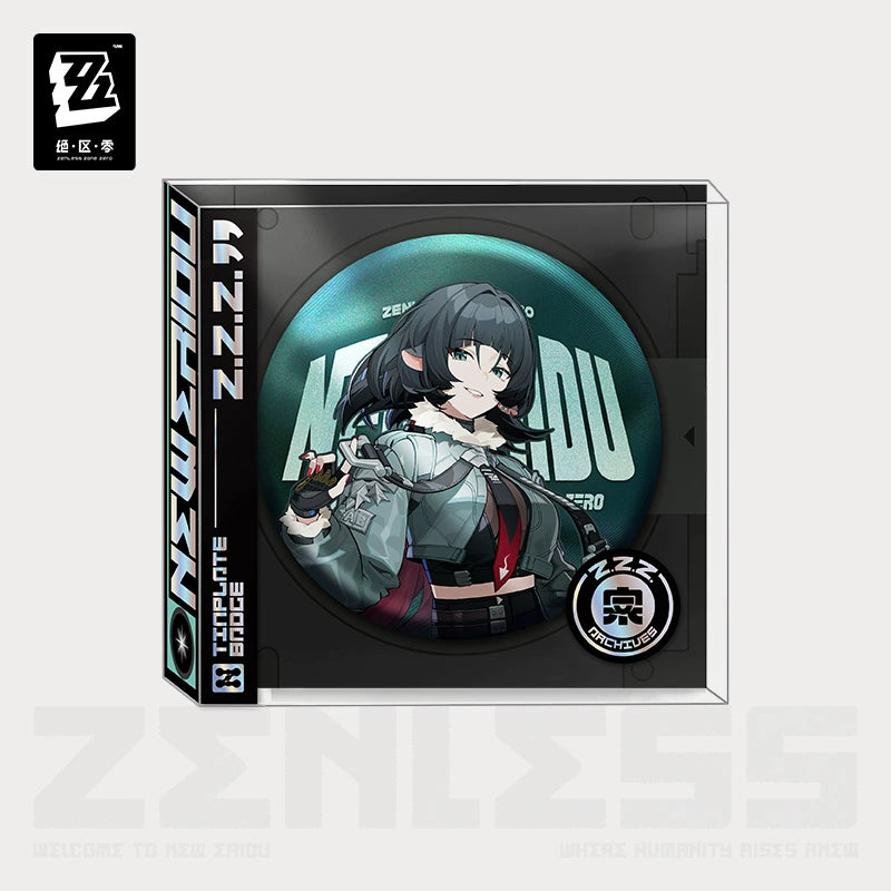 [Pre-Order] Illustration Series Tinplate Badges Unknown Faction | Zenless Zone Zero (Dec 2024)