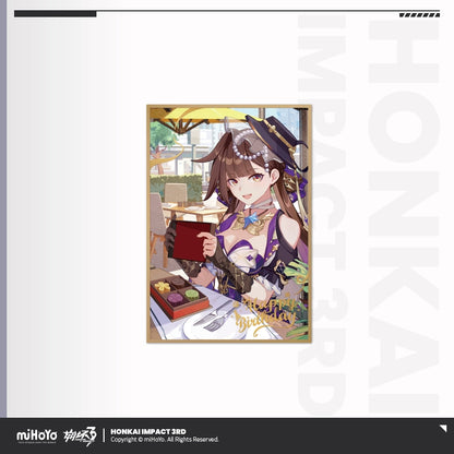 [Official Merchandise] Birthday Celebration Series PET Shikishi | Honkai Impact 3rd