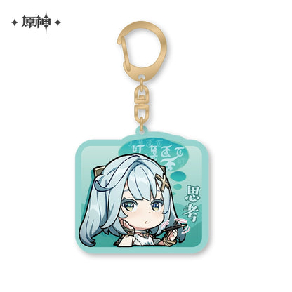 [Official Merchandise] Chibi Emoji Series Acrylic Charm - Sumeru City | Genshin Impact