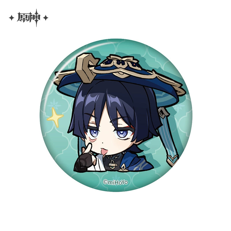 [Official Merchandise] Chibi Emoji Series Badge - Sumeru City | Genshin Impact