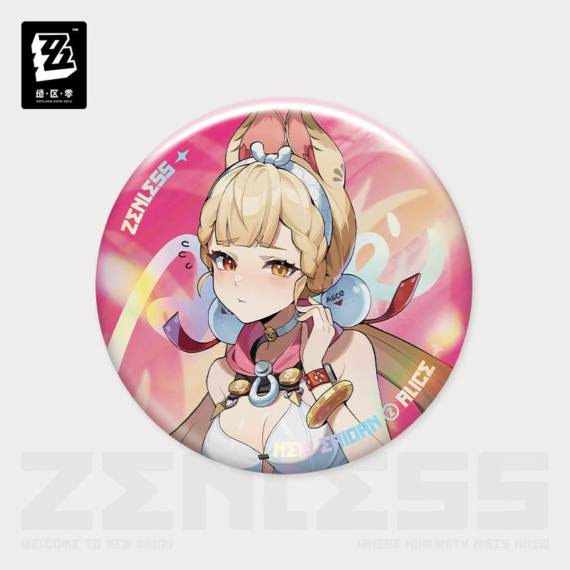 [Pre-Order] Eridu Fashion Series Vol.3 Tinplate Badge | Zenless Zone Zero (Jul 2026)
