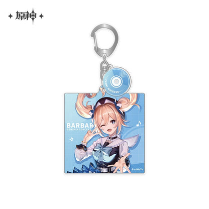 [Official Merchandise] Genshin Concert 2022 Melodies of an Endless Journey: Acrylic Keychains