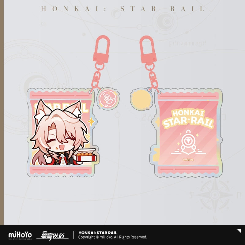 [Official Merchandise] KFC Series Chibi Sticker Pack Acrylic Charm | Honkai: Star Rail