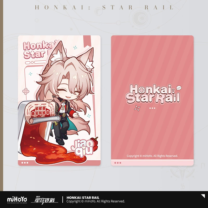 [Official Merchandise] KFC Series Chibi Illustration Holographic Collectible Card | Honkai: Star Rail
