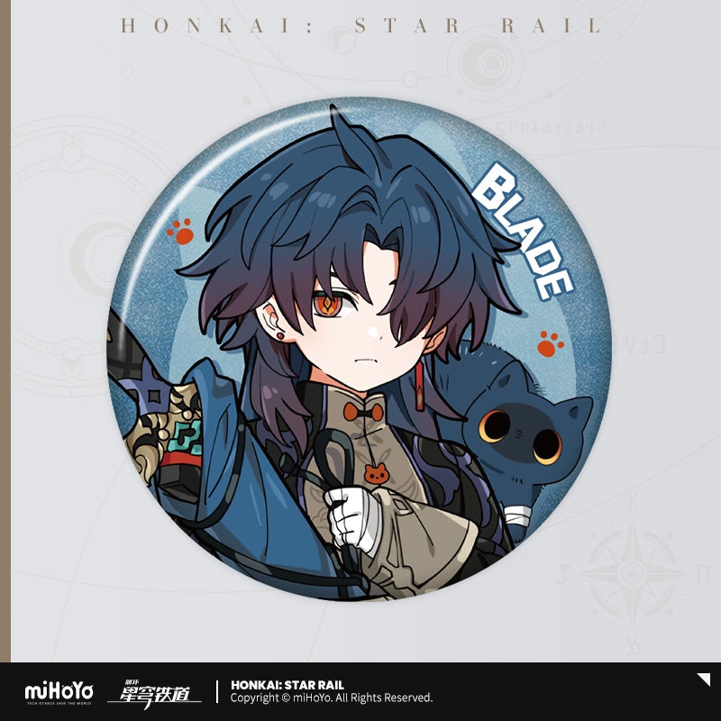 [Pre-Order] Little Cat Series Tinplate Badges | Honkai: Star Rail (Nov 2024)