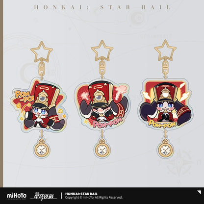 [Official Merchandise] Pom-Pom Exhibition Hall Series: Pom-Pom Acrylic Keychains | Honkai: Star Rail