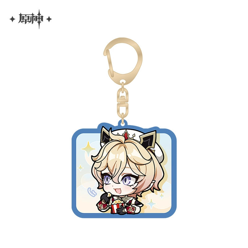 [Official Merchandise] Chibi Emoji Series Acrylic Charm - Mondstadt | Genshin Impact