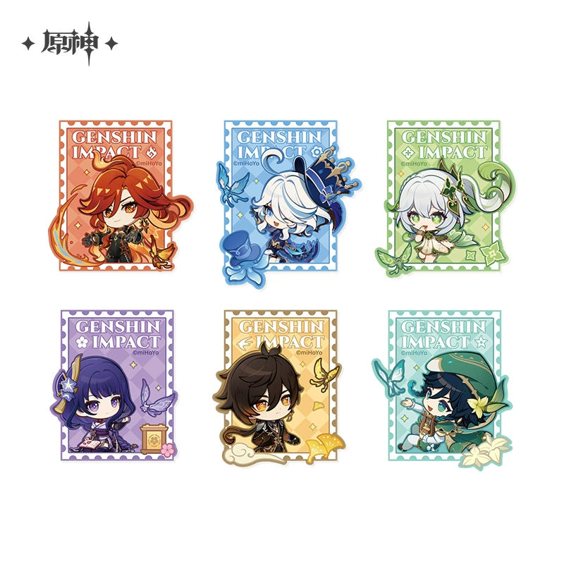 [Official Merchandise] Teyvat Exhibition Theme Series Toiletry Bag / Velcro / Luggage Tag | Genshin Impact