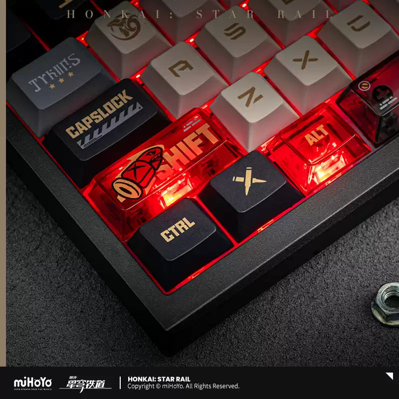 Rail Muddle Honkai: Star Rail Boothill Muddle-Fudging Mechanical Keyboard ...