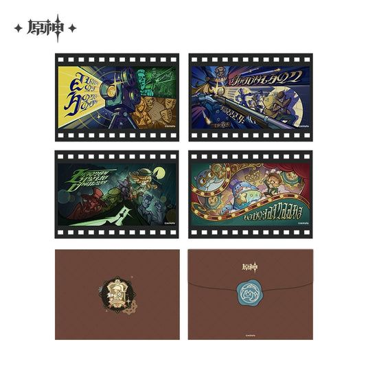 [Pre-Order] Firefly ACG Carnival 2023 Series Film Transparency Card Envelope Set | Genshin Impact (March 2024)