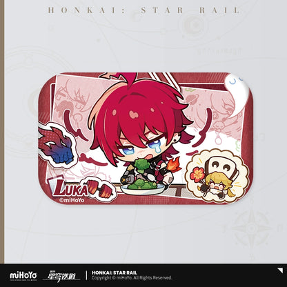[Pre-Order] Pom-Pom Photo Album Series Tinplate Badge | Honkai: Star Rail (Within 200 Days)