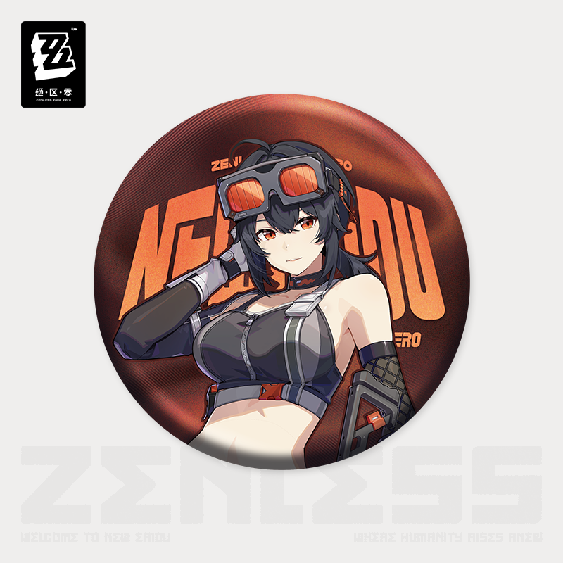 [Pre-Order] Illustration Series Tinplate Badges Belobog Heavy Industries | Zenless Zone Zero (Oct 2024)