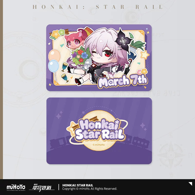 [Pre-Order] Autumn Celebration Series Chibi Collectible Card | Honkai: Star Rail (Within 200 Days)
