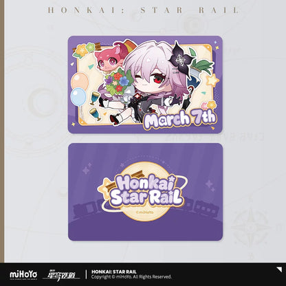 [Pre-Order] Autumn Celebration Series Chibi Collectible Card | Honkai: Star Rail (Within 200 Days)