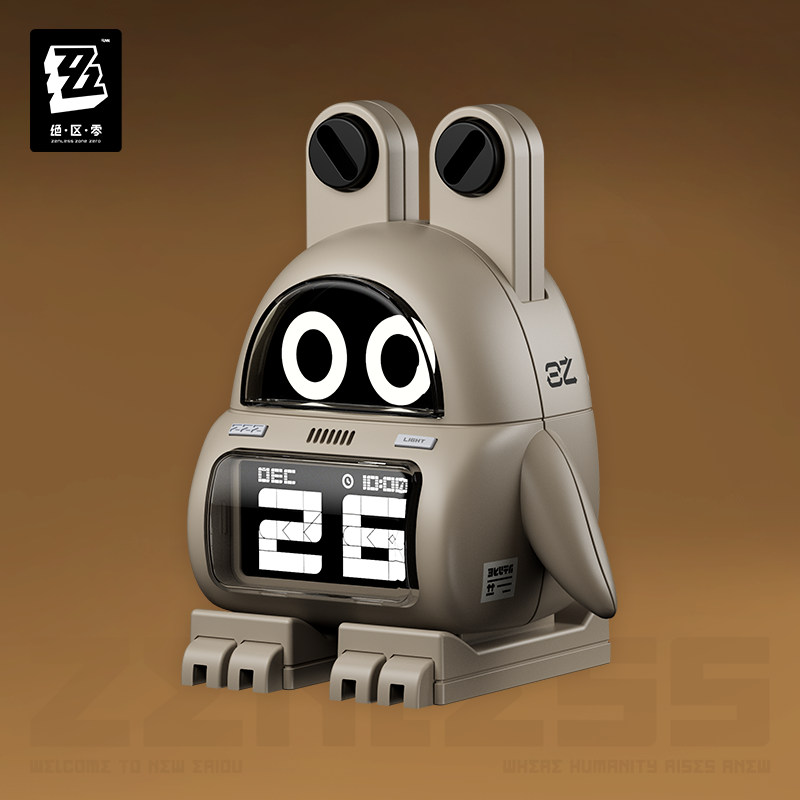 Zenless Zone Zero En-Nah Clock Bangboo Electronic Calendar Alarm