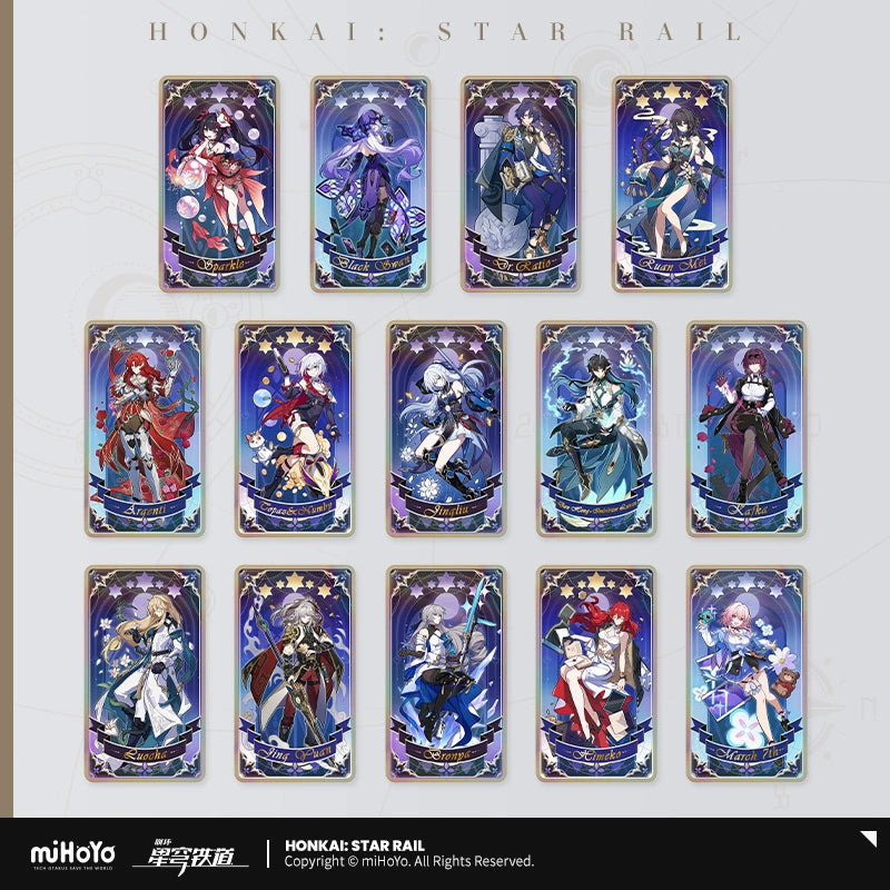 hsr holographic cards Honkai: Star Rail Amphoreus' Saga of Heroes Series Collectible Card Bahomu With cumulative downloads exceeding 110 million Official HSR Amphoreus' Saga of