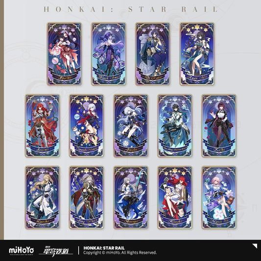[Pre-Order] Fable of the Stars Series: Holographic Tickets | Honkai: Star Rail (Aug 2024)
