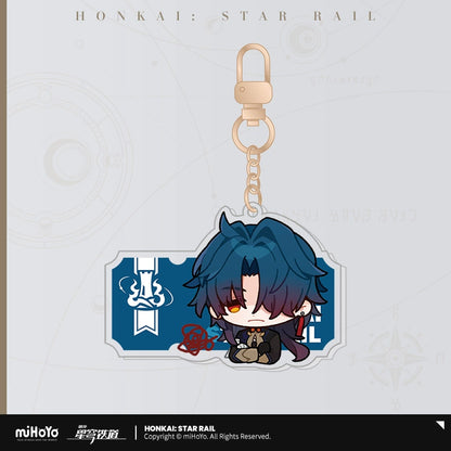 [Official Merchandise] Pom-Pom Exhibition Hall Series: Acrylic Charms | Honkai: Star Rail