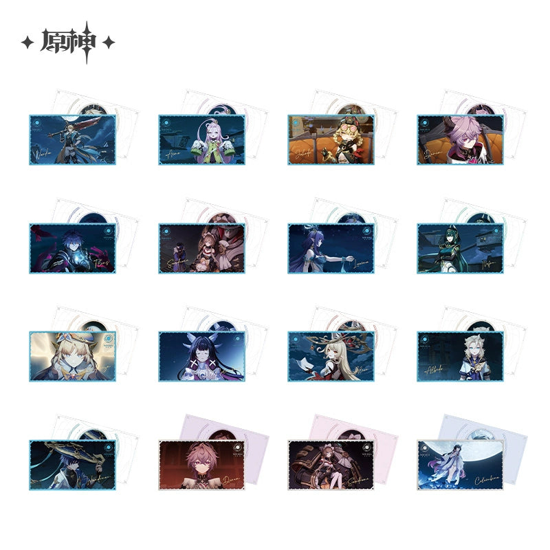 [Pre-Order] Moonlit Ballad of The Night Series Collectible Card Set Blind Box | Genshin Impact (Jan 2026)