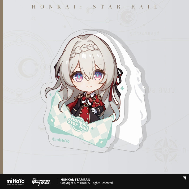 [Pre-Order] Nameless Medal Series Acrylic Clip | Honkai: Star Rail (Within 200 Days)