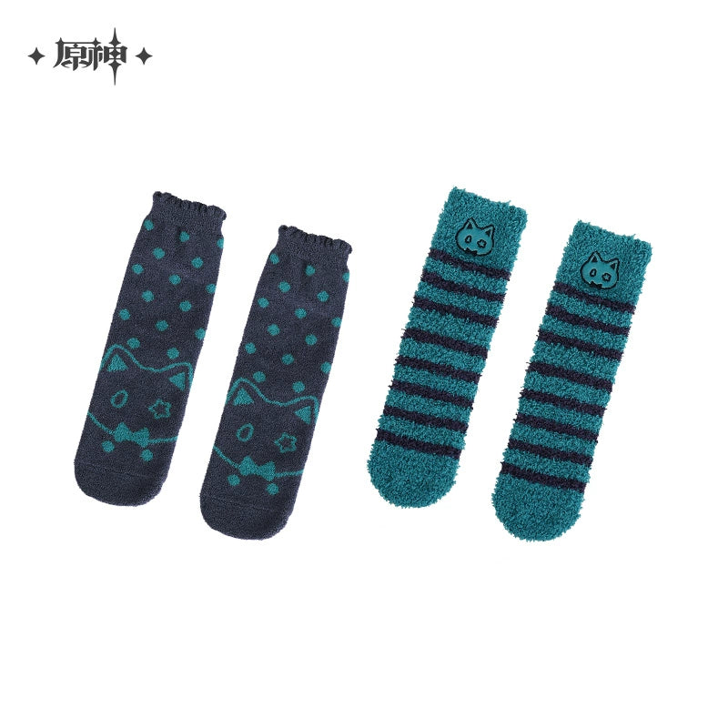 [Pre-Order] House of the Hearth Winter Series Fuzzy Home Socks | Genshin Impact (Feb 2025)