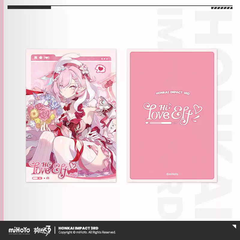 [Pre-Order] Love Squared Series Holographic Card Set | Honkai Impact 3rd (Within 200 Days)