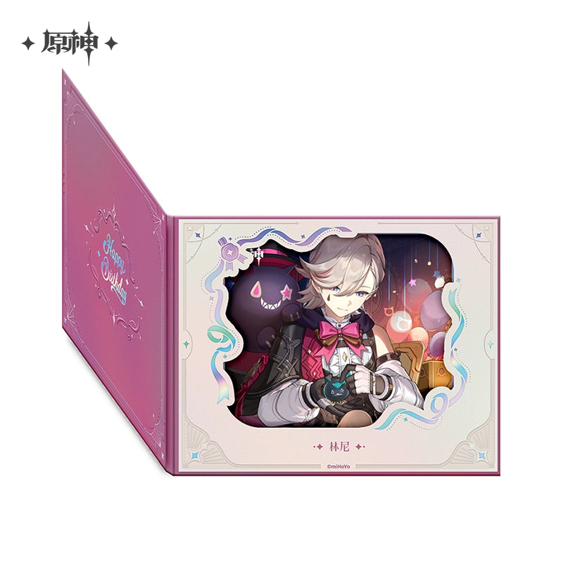 [Pre-Order] Birthday Series Flip-Page Lattice Window Shikishi 2025 | Genshin Impact (Nov 2025)