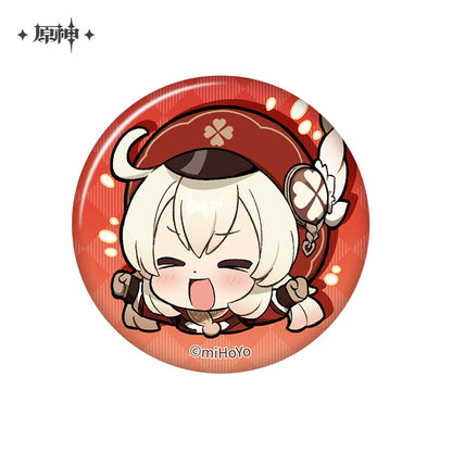 [Official Merchandise] Chibi Emoji Series Badge - Mondstadt | Genshin Impact