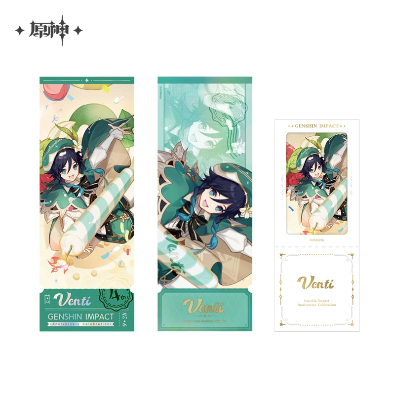 [Pre-Order] Genshin Impact Anniversary Celebration Series Commemorative Ticket Set (Jan 2025)