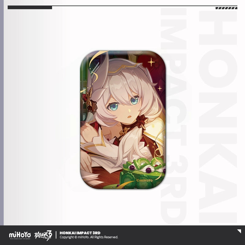 [Official Merchandise] Birthday Celebration Series Tinplate Badge | Honkai Impact 3rd