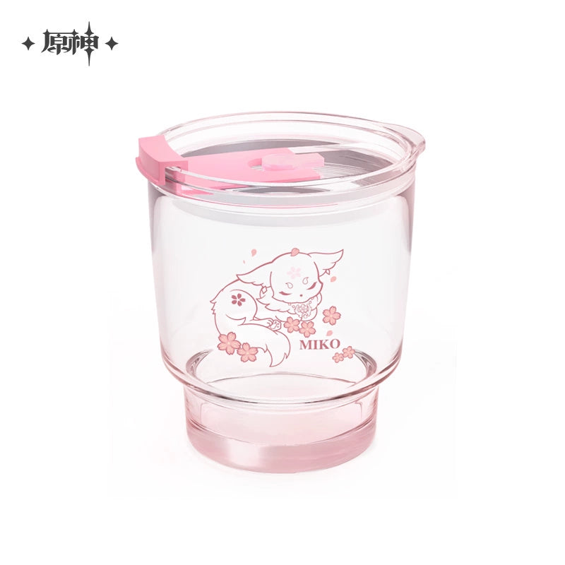 [Official Merchandise] Yae Miko • Divina Vulpes Series: Glass Cup | Genshin Impact