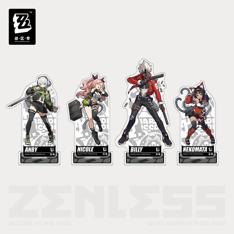 [Official Merchandise] Illustration Series Acrylic Standees Cunning Hares | Zenless Zone Zero