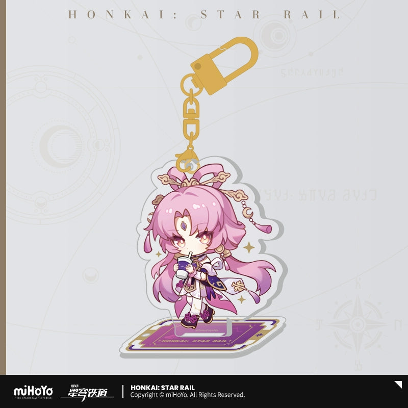 [Official Merchandise] Express Travel Notes Series Chibi Acrylic Hangable Standee | Honkai: Star Rail