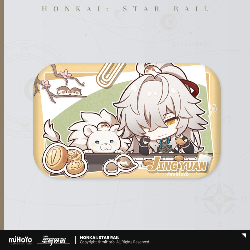 [Pre-Order] Pom-Pom Photo Album Series Tinplate Badge | Honkai: Star Rail (Within 200 Days)