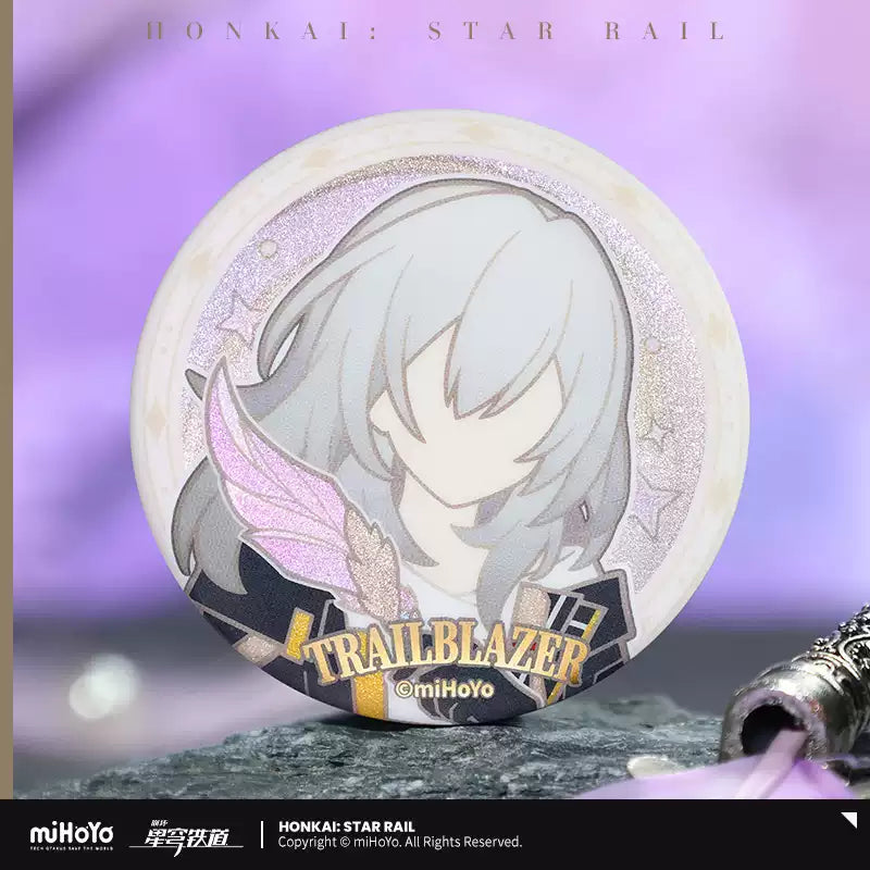[Pre-Order] Trailblazer Writes Tinplate Badge | Honkai: Star Rail (Within 200 Days)