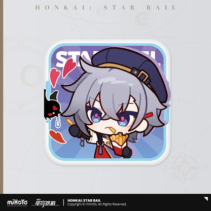 [Official Merchandise] KFC Series Chibi Sticker Pack Tinplate Badge | Honkai: Star Rail