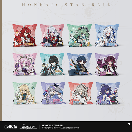 [Pre-Order] Little Cat Series Square Pillow | Honkai: Star Rail (Within 200 Days)